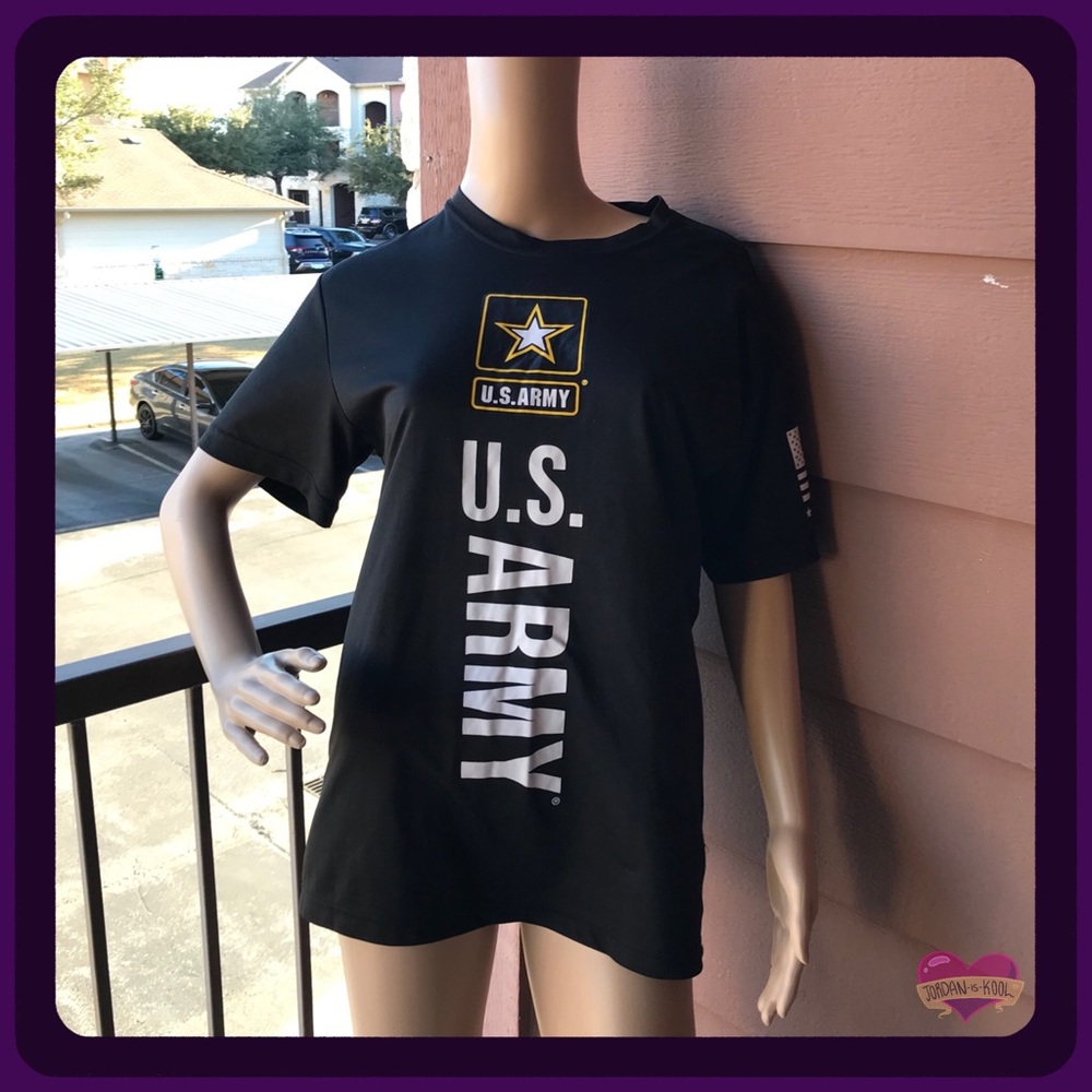 U.S Army Black Short Sleeve T-Shirt